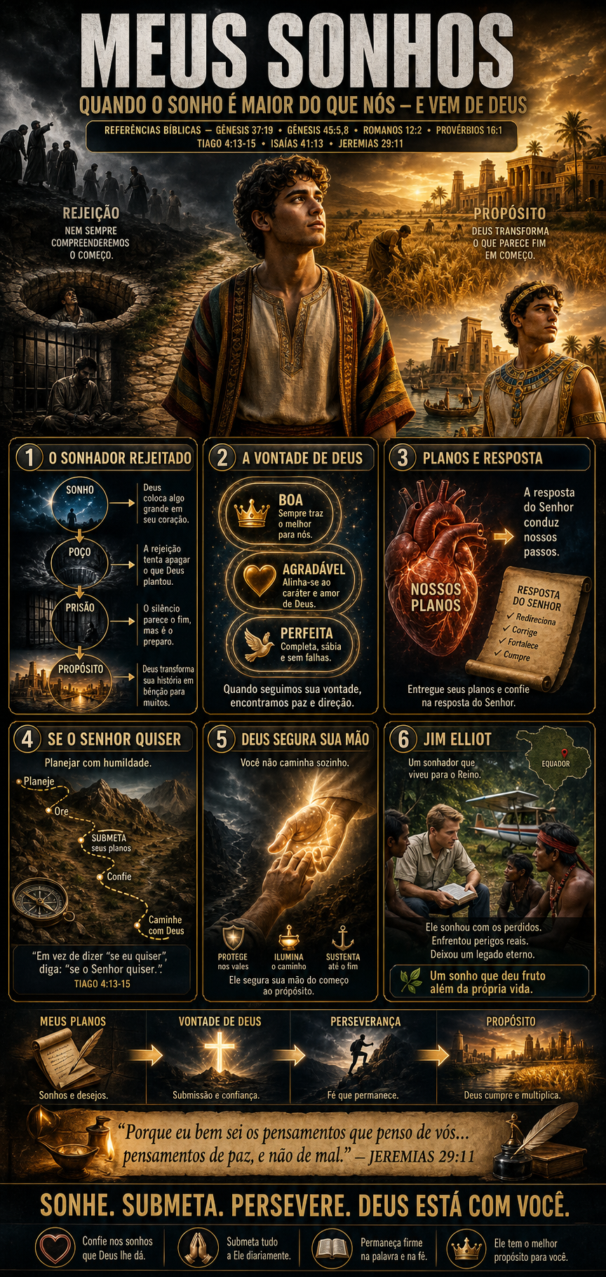 Infográfico Meus Sonhos
