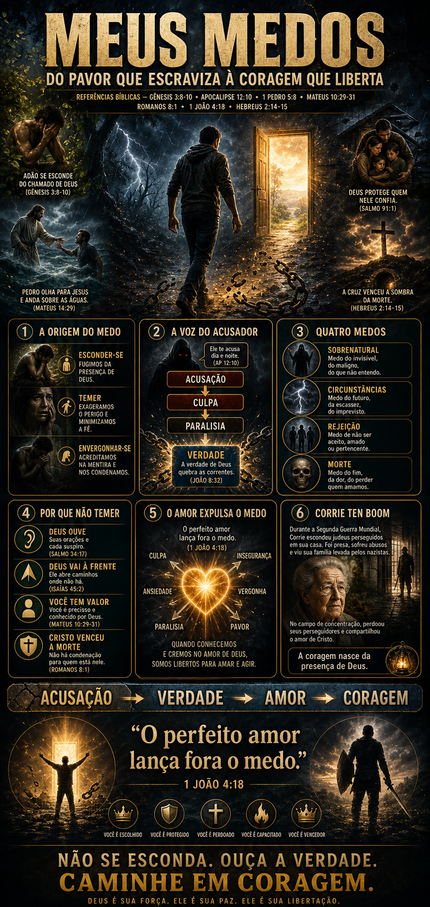 Infográfico Meus Medos