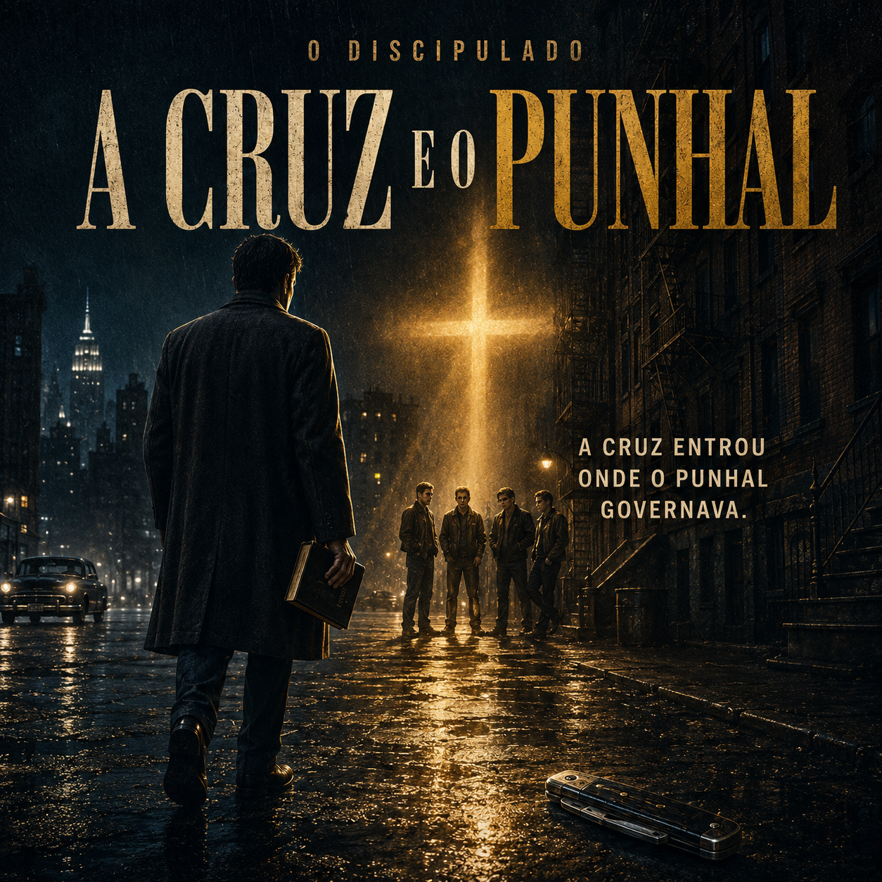 Capa de A Cruz e o Punhal